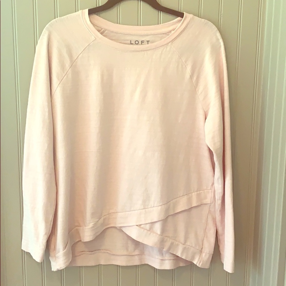 Sweatshirt, size L,  blush pink color